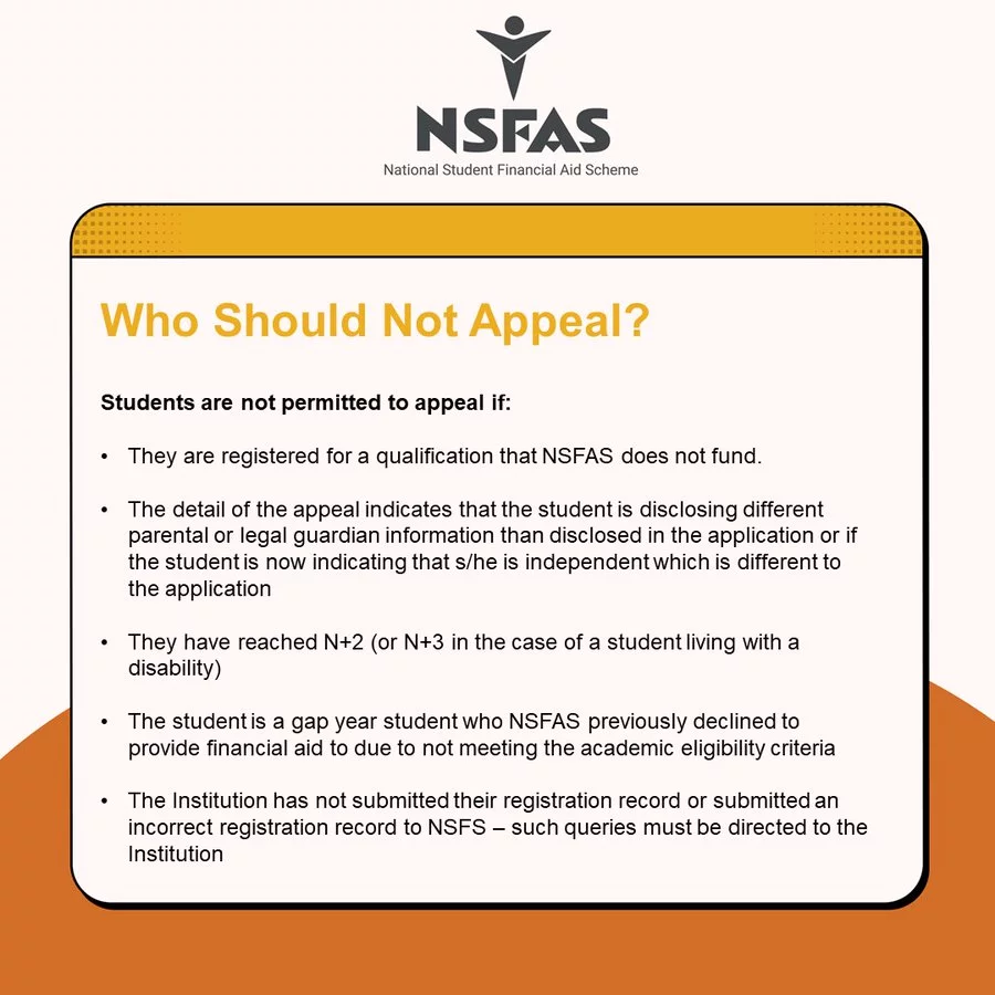 Reasons Why Your 2023 Nsfas Application Could Be Rejected